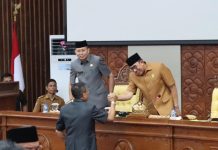Sumardi Resmi Jabat Ketua, Berikut Nama-Nama Unsur Pimpinan Definitif DPRD Provinsi Bengkulu