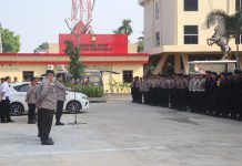 Wakapolda Bengkulu Minta Personil Pahami Tugas