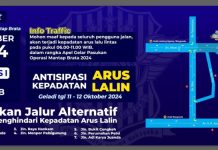 Apel Operasi Mantap Brata di Mako Brimob, Lakukan Rekayasa lalulintas
