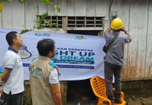 YBM PLN Adakan Kegiatan Program Bantuan Penyambungan Listrik Gratis Untuk Keluarga Kurang Mampu Di Bengkulu