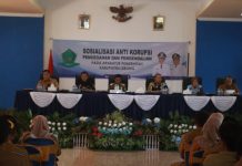 Di Hadapan Seluruh Kades, Bupati Kopli Sebut Ada Empat Poin Upaya Cegah Korupsi
