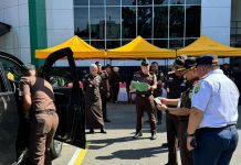 Puluhan Kendaraan Dinas Kejati Bengkulu Diuji Kelayakan Operasional