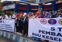 “RUU Kesehatan Omnibus Law Mencetak Naker Rawan Mencelakakan Masyarakat”