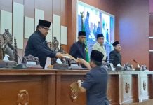 Rapat Paripurna Pandangan Umum Fraksi-Fraksi DPRD Kota Bengkulu Terhadap LKPJ Walikota TH Anggaran 2022