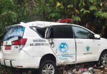 Ambulance Dinkes Lebong Masuk Jurang di Bengkulu Tengah, 1 Orang Meninggal Dunia