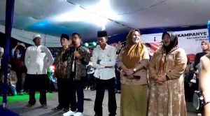 Kopli Ansori saat berpidato