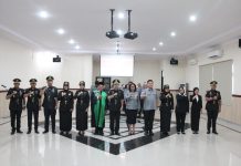 Kemenkumham Bengkulu Lantik Pejabat & Notaris Pengganti, Santosa : Integritas dan Loyalitas Penting dlDalam Pelayanan Publik