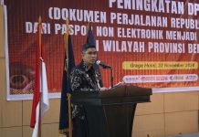 Kemenkumham Bengkulu Gelar Diseminasi Paspor Elektronik