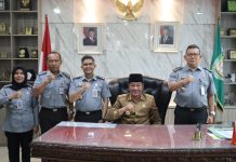 Kemenkumham Bengkulu Koordinasi Dengan Pemerintah Provinsi Untuk Pengukuhan Desa/Kelurahan Sadar Hukum 2024