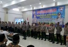 Jelang Pemilu 2024, Polresta Bengkulu Sosialisasi Polisi RW