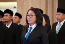 Kanwil Kementerian Hukum Bengkulu Hadiri Pelantikan Pejabat Manajerial di Lingkungan Kementerian HAM