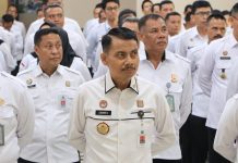 Apel Bersama Awal Tahun 2025, Kanwil Kementerian Hukum Bengkulu Perkuat Komitmen Menuju Visi Indonesia Emas 2045