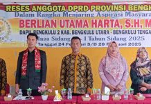 Reses Anggota DPRD Provinsi Bengkulu, Berlian Utama Harta Langsung Bantu Kelompok Perempuan Tani Desa Panca Mukti