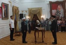 Gubernur Helmi Hasan Percayakan Herwan Antoni Jadi Pj Sekda Provinsi Bengkulu