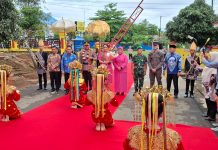 Polres Lebong Gelar Tradisi Penyambutan Kapolres Yang Baru