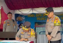 Kapolda Bengkulu Tinjau Langsung Pos Terpadu Hari Raya Idul Fitri