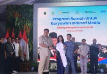 Ketua Umum PWI pusat Hendry Ch Bangun, Wartawan Agar Manfaatkan Program Rumah Subsidi