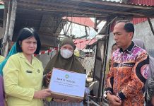 Kejati Bengkulu Salurkan Bantuan Korban Gempa
