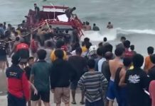 Kapal Membawa Wisatawan Ke Pulau Tikut Tenggelam, 7 Wisatawan Meninggal