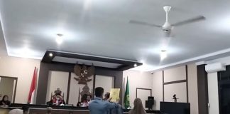Sidang dugaan pemalsuan dokumen tanah di PN Bintuhan, Rabu, 16 Juli 2025, Foto: Dok/Tangkapan Layar - Radar Kaur