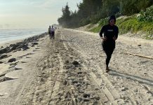 Lokasi Jogging Track Pantai Panjang Tertutup Pasir