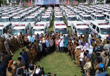 Janji Saat Kampanye, 130 Unit Ambulans Diserahkan ke Desa