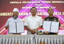 Wujudkan Pemidanaan Lebih Bermanfaat Bagi Rakyat, Pemprov Bengkulu Bersama Kajati Perkuat Keadilan Restoratif