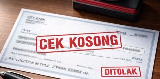 Ilustrasi cek kosong, Foto: Dok/RAKYAT DAERAH