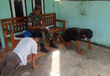 Babinsa Koramil 407-07/KM Amankan Pelaku Curat