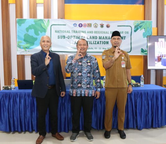 UNIB Bersama SEAMEO BIOTROP Gelar Pelatihan Nasional dan Seminar Regional Pengelolaan Lahan Suboptimal