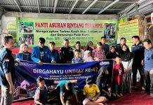 Dies Natalis ke-42 UNIHAZ Hadirkan Kepedulian Lewat Bakti Sosial Dies Natalis UNIHAZ ke-42 gelar bakti sosial, Rabu, 20 Mei 2026, Foto: Dok