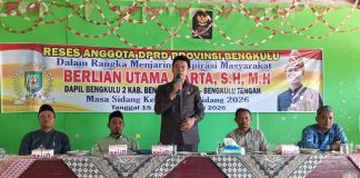 Reses DPRD Provinsi Bengkulu Berlian Utama Harta Serap Aspirasi Guru TPQ Benteng & Insentif Perangkat Desa Hingga Keluhan BPJS