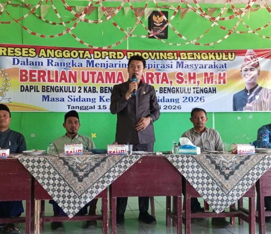 Reses DPRD Provinsi Bengkulu Berlian Utama Harta Serap Aspirasi Guru TPQ Benteng & Insentif Perangkat Desa Hingga Keluhan BPJS