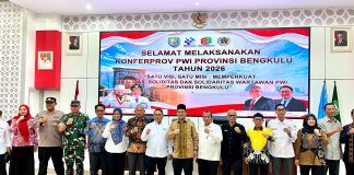 Pemprov Bengkulu Dorong PWI Perkuat Profesionalisme & Soliditas Wartawan