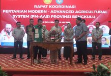 Sukseskan Penerapan PM-AAS, Wagub Mian Minta BWSS VII Pastikan Ketersediaan Irigasi untuk Pertanian Modern