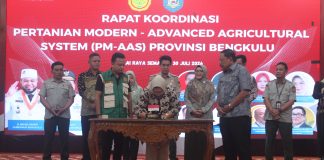 Sukseskan Penerapan PM-AAS, Wagub Mian Minta BWSS VII Pastikan Ketersediaan Irigasi untuk Pertanian Modern