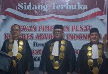 8 Advokat KAI Bengkulu Dilantik, Diminta Junjung Tinggi Konstitusi dan Kode Etik