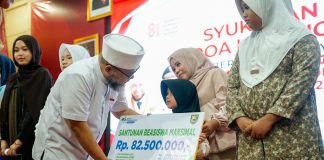 Syukuran HUT ke-81 RI, Gubernur Helmi Hasan Ajak Anak Yatim Lintas Agama Rasakan Kebahagiaan Kemerdekaan