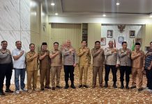 Kapolres Baru Sambangi Pemkab Kaur, Gusril Pausi: Sinergitas untuk Kemajuan Pembangunan