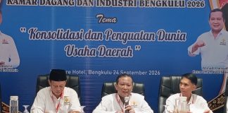 HUT Kadin Ke -58 Gelar Rapimprov se-Indonesia, Kadin Bengkulu Dorong Pengusaha Naik Kelas, Izin Quarry Jadi Sorotan