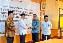 Pemprov Bengkulu Dorong Pesan Antikorupsi Berbasis Kearifan Lokal