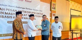 Pemprov Bengkulu Dorong Pesan Antikorupsi Berbasis Kearifan Lokal