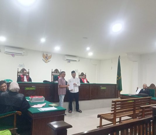 Sidang Pekara Dugaan Penipuan Seleksi Dirut Bank Bengkulu, Keterlibatan Tomy Tidak Terbukti