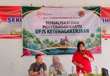 Puluhan Pekerja Informal Dapat Perlindungan BPJS Ketenagakerjaan Gratis, Jevi Sartika: Ini Bukti Nyata Kolaborasi Dengan Pemerintah